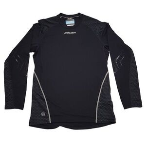 BAUER NG PREMIUM GRIP CREW LS YOUTH COMPRESSION SHIRT for Hockey